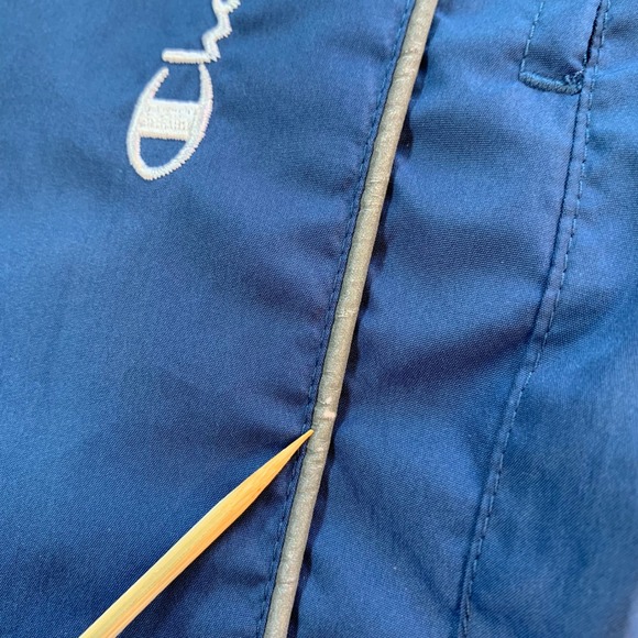 Champion Track Pants Athletic Warm Up Lightweight Large Athletic Windbreaker - Picture 16 of 16